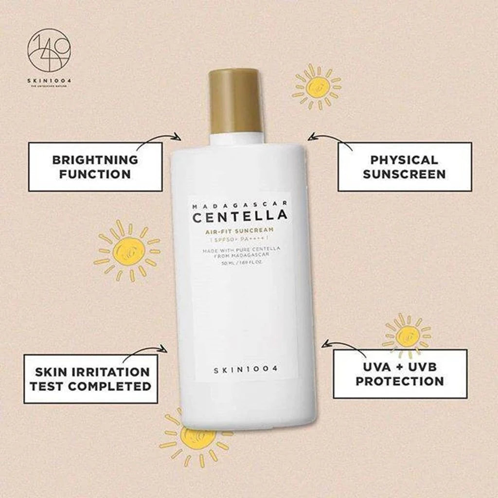 Ultra-Light Protection , Calming Care , No White Cast , Matte Finish Sunscreen , Non Greasy Makeupstashpk