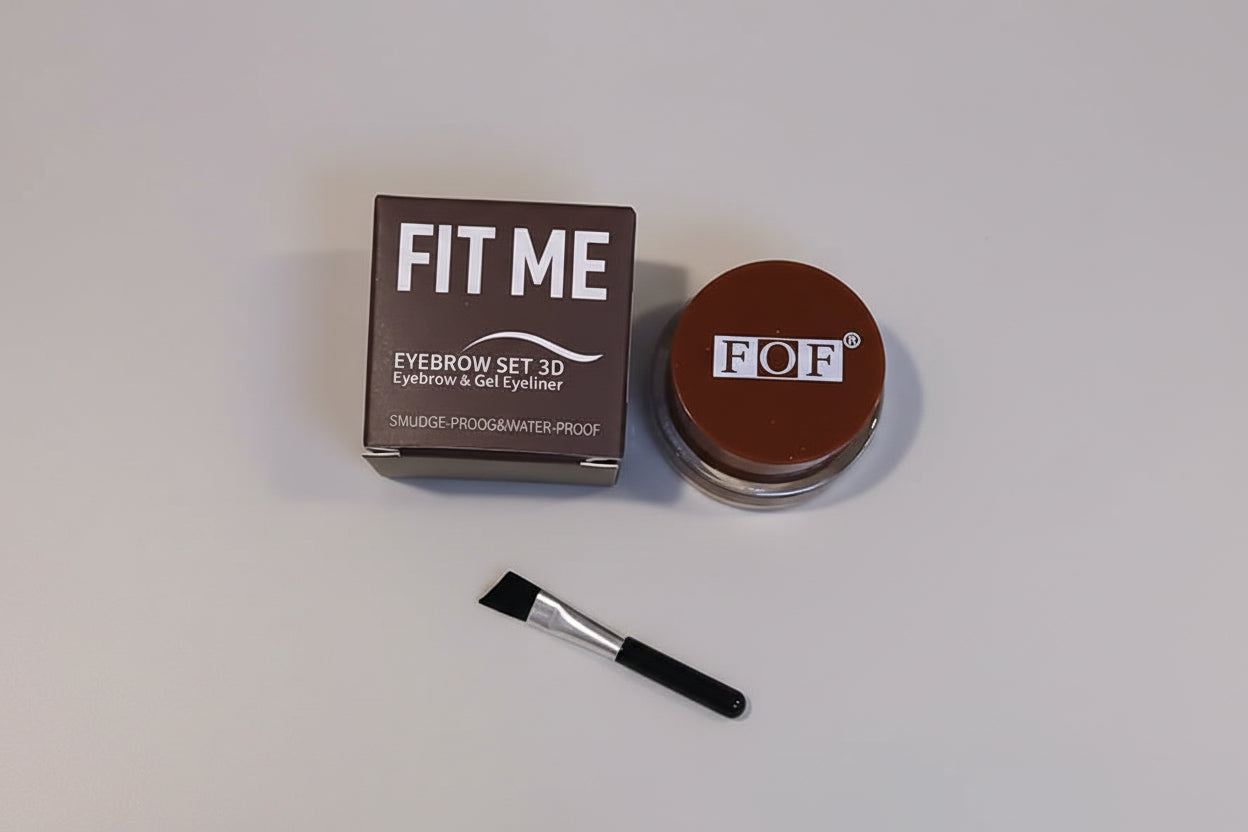 12 Shades , Perfect Brows & Eyes , 3d eyebrow , gel eyeliner ,Makeupstashpk