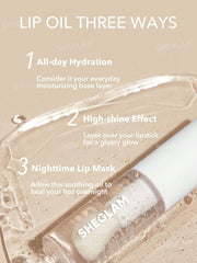 Sheglam,Hydrating,Lip Oil,Glossy Lips,Loco For Coco,Makeupstashpk