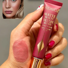 Natural Glow, Matte Liquid Blush , Face Makeup , Liquid Blush for Cheeks , Makeupstashpk