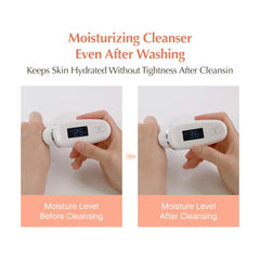 Hydrating , Daily Cleanser , Gentle Korean gel cleanser ,kombucha, niacinamide, and hyaluronic acid to cleanse, soothe sensitive skin, Makeupstashpk