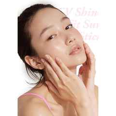 CV Shine Fit Sun Stick ,Hydrating , Korean Sunscreen , Radiant glow Ginish, Easy Reapplication,No white Cast , Daily Sun protection , Makeupstashpk