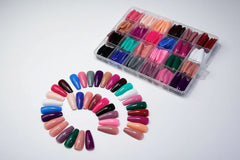 Colorful , Acrylic Fake Nails , daily wear , DIY Nail Art , Makeupstashpk1