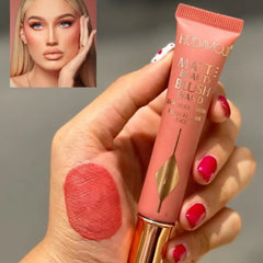 Natural Glow, Matte Liquid Blush , Face Makeup , Liquid Blush for Cheeks , Makeupstashpk