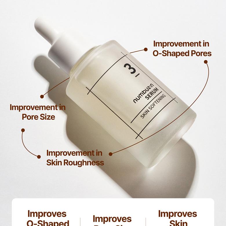 Numbuzin,Serum,Softening serum,Hydrating,Makeupstashpk