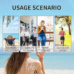 Serum-Light , Deeply Hydrating , Powerful UV Protection , No White Cast , Daily Face Sunscreen , Water Fit Sun Serum , Makeupstashpk