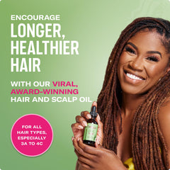 Mielle,Hair Oil,Strong Hairs,Rosemary Oil,Natural Essential Oils,Strengthening Oil,Makeupstashpk