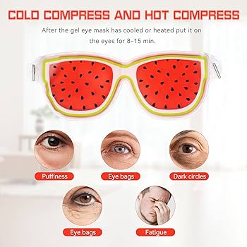 Hydrating , Cooling Eye Patches ,Dark Circles , Puffiness Eyes , Refreshing Eye Gel , Brightening Eye Mask , Makeupstashpk