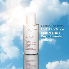 Clarins Paris UV Plus Anti-Pollution SPF 50+ PA++++ 50ml | Daily Multi-Protection Sunscreen