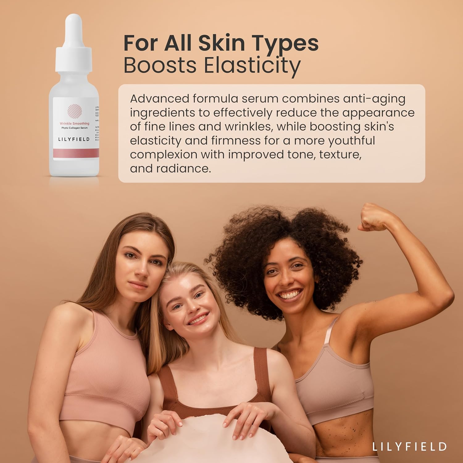 Wrinkle repair serum, Firming serum , Plumping serum , skin tightening serum ,Collagen face serum , korean skincare , Makeupstashk