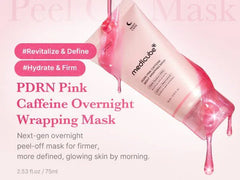 Medicube PDRN Pink Caffeine Overnight Wrapping Mask 75ml – Firming & Brightening Sleeping Mask