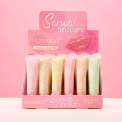 Hudamoji Fruit Lip Scrub | Exfoliating & Nourishing Lip Care