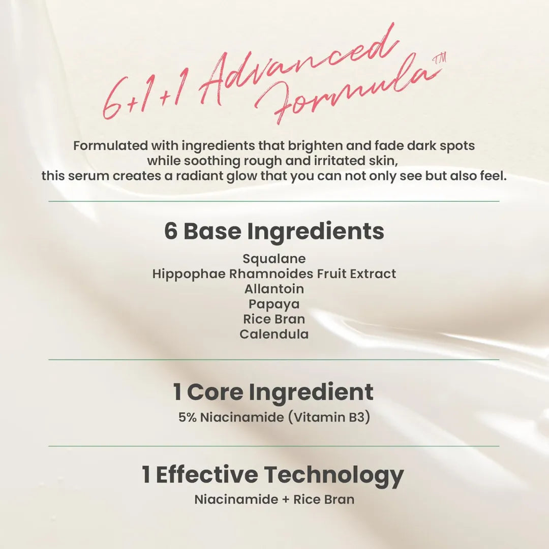 5% Niacinamide , Mini Brightening Serum , Dark Spot , Glow Serum , Makeupstashpk