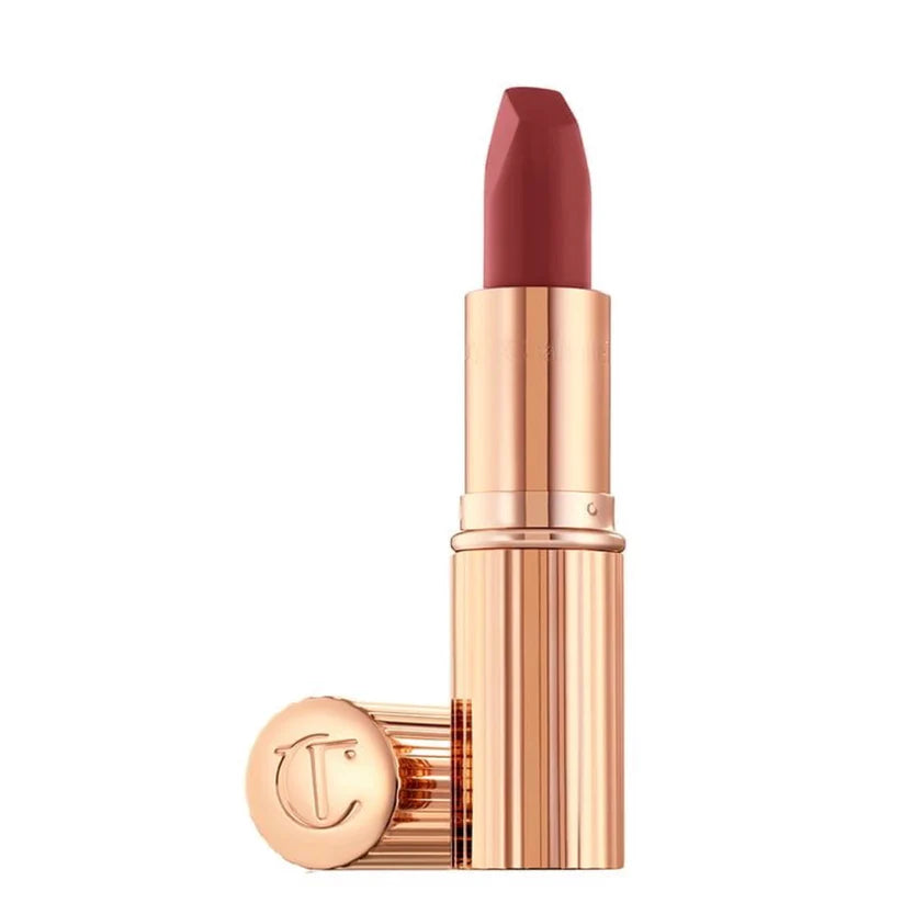 ipstick, berry rose lipstick, luxury lipstick full size, Charlotte Tilbury makeup, hydrating matte lipstick, long lasting lipstick, designer lipstick, best berry lipstick, high end makeup, authentic, Makeupstashpk
