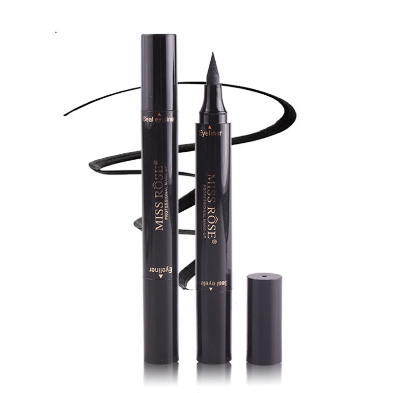 Cat Eye , Stamp Pen, Wing Stamp , Eyeliner Pen , Deep Black Pigment , Beginner-Friendly , Makeupstashpk