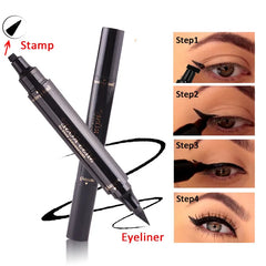 Cat Eye , Stamp Pen, Wing Stamp , Eyeliner Pen , Deep Black Pigment , Beginner-Friendly , Makeupstashpk