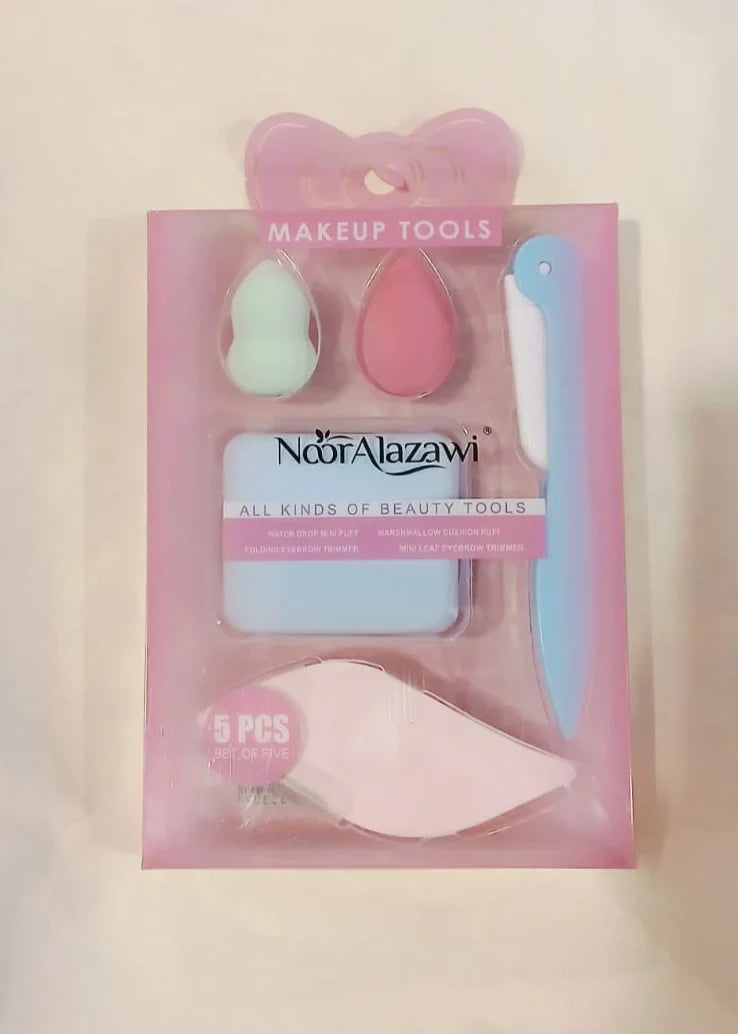 Beauty Tools Set , Cosmetic Tools Kit , Professional Beauty Accessories, Face ,Makeup Tools ,Makeupstashpk