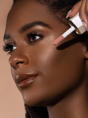 Glow Bloom highlighter ,liquid , champagne shimmer , radiant face , cream liquid illuminator , long lasting , Makeupstashpk