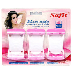 Ladies Shaving Razor , Smooth Skin , Sensitive Skin , Bikini Area , Body Hair Removal , Makeupstashpk