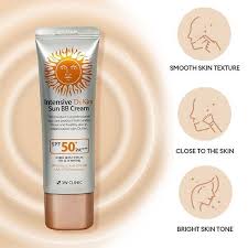 3W Clinic Intensive Sun BB Cream 50ml – SPF Protection, Whitening & Anti-Wrinkle Coverage