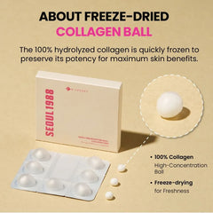 Boosting ball, Collagen Capsule Serum, Korean collagen skincare, Skin elasticity treatment,Wrinkle repair capsule , skincare capsules , Makeupstashpk