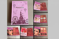 book palette, beginner makeup , complete beauty palette , glam looks, Travel-friendly, highly pigmented, Makeup Kit , Makeupstashpk