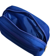 Blue, Cosmetic Bag , Makeup Travel , Zipper Pouch , Makeup Stash Pakistan