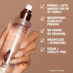 Charlotte Tilbury Airbrush Flawless Setting Spray – 34ml | Long-Lasting Makeup Fixer