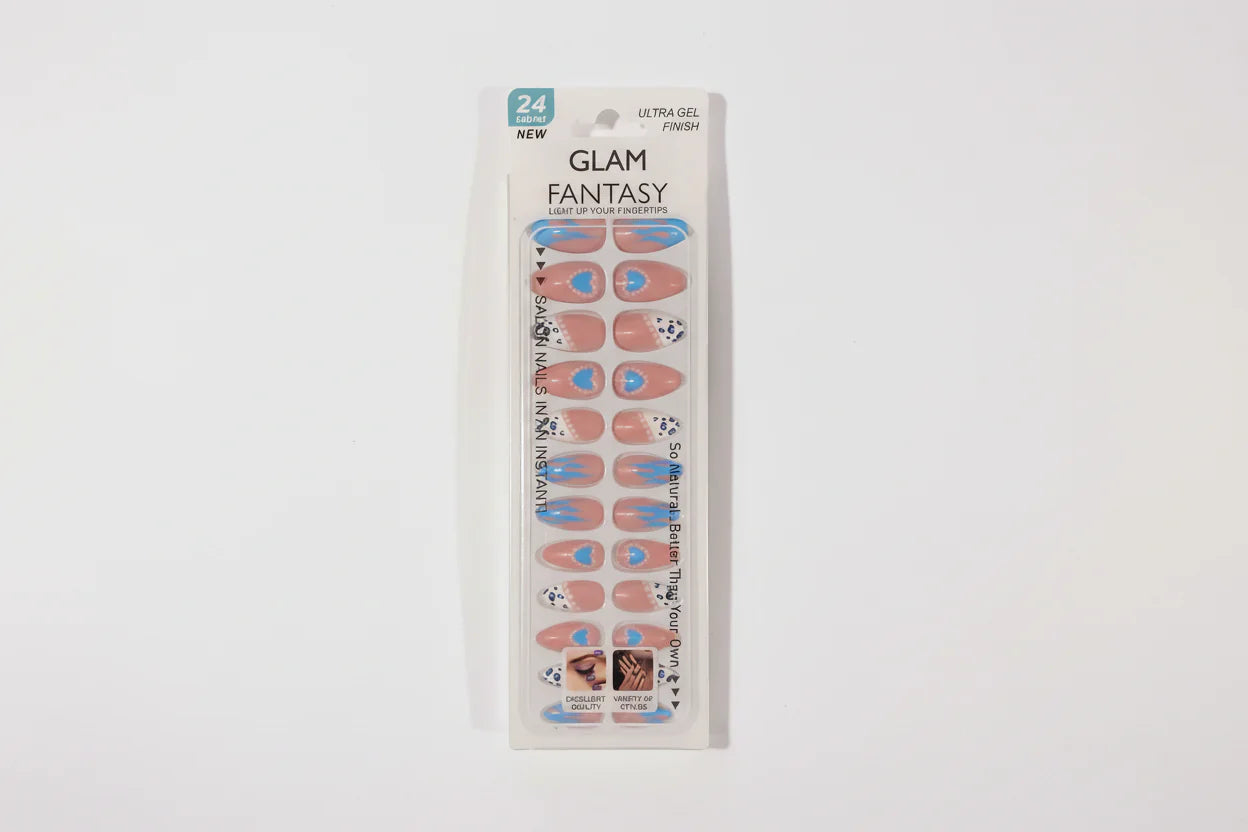 Salon Quality ,  Artificial  , Nail Set , Press on nails , Fashion nails , Makeupstashpk