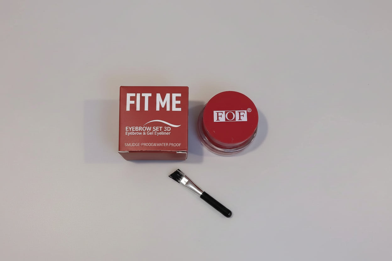 12 Shades , Perfect Brows & Eyes , 3d eyebrow  , gel eyeliner ,Makeupstashpk