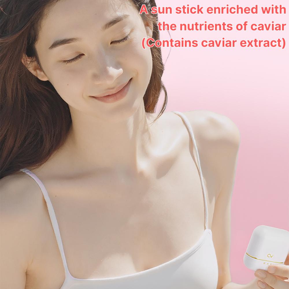 CV Shine Fit Sun Stick ,Hydrating , Korean Sunscreen , Radiant glow Ginish, Easy Reapplication,No white Cast , Daily Sun protection , Makeupstashpk