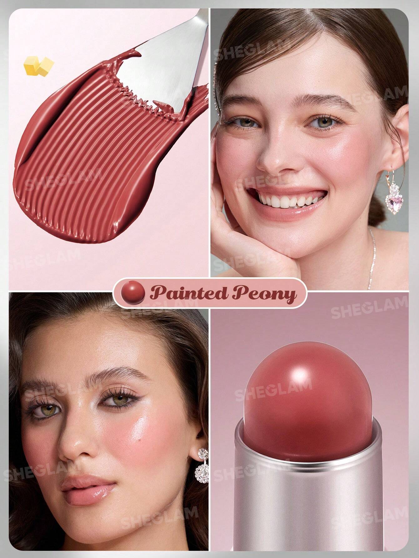 Sheglam,Blush,Blush Stick,Hydrating,Smooth,Makeupstashk