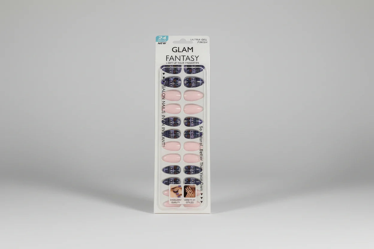 Salon Quality ,  Artificial  , Nail Set , Press on nails , Fashion nails , Makeupstashpk