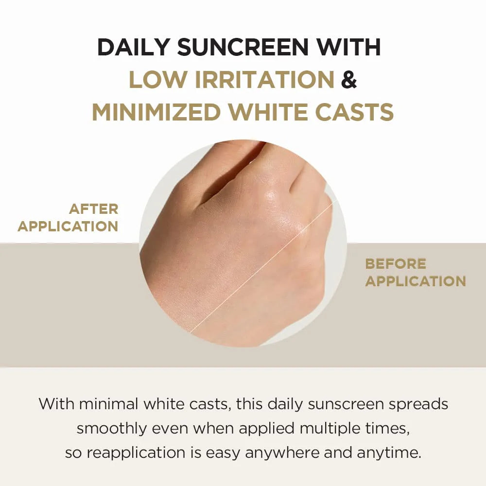 Ultra-Light Protection , Calming Care , No White Cast , Matte Finish Sunscreen , Non Greasy  Makeupstashpk
