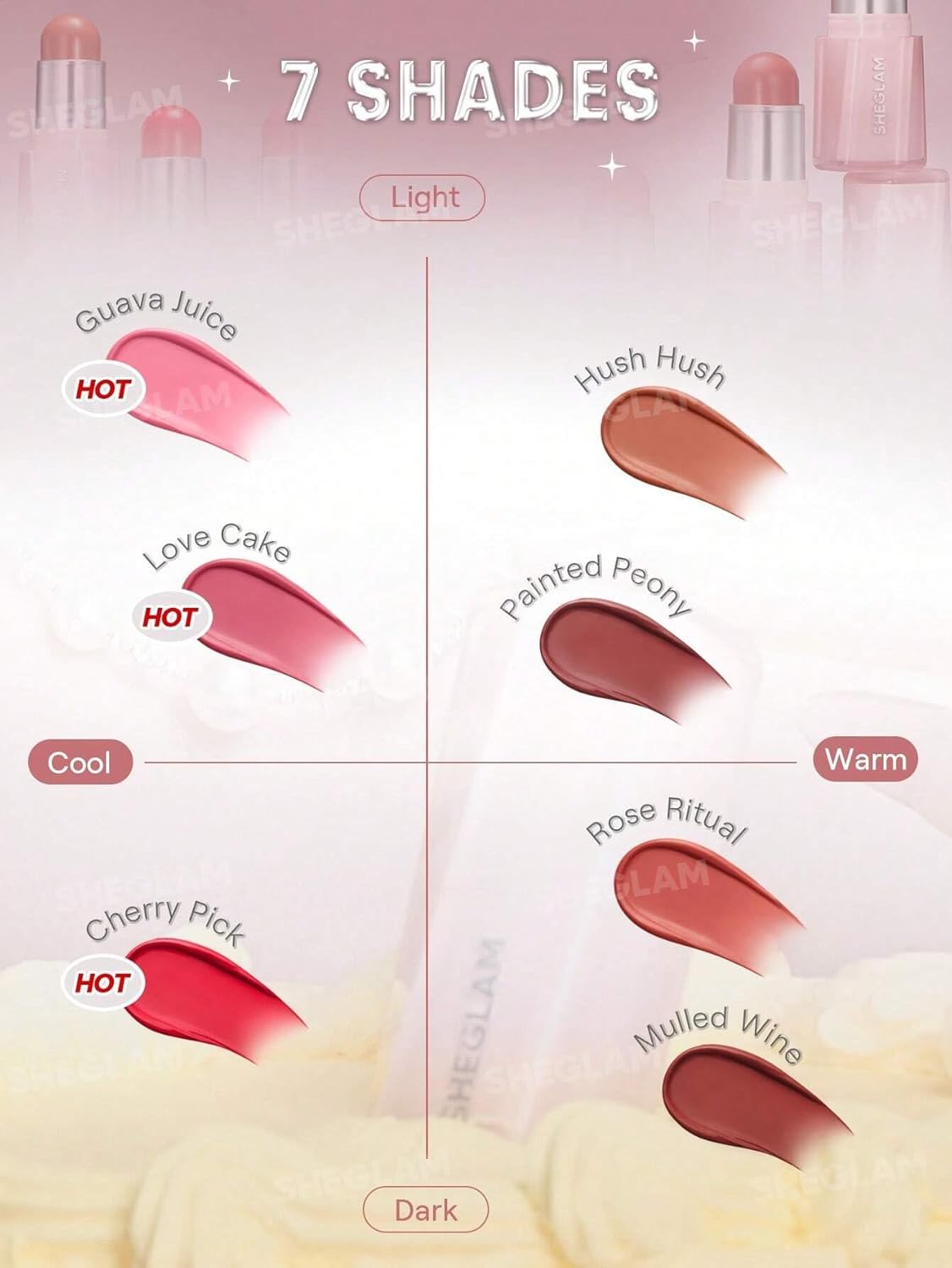 Highly Pigmented Blush , Blendable Blush , Radiant Glow Makeup , Cream Blush , Long-Lasting Blush , Makeupstashpk
