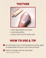 K-Secret,Sunscreen,Hydrating,sun protection,non-greasy texture,lightweight,long-lasting,Makeupstashpk