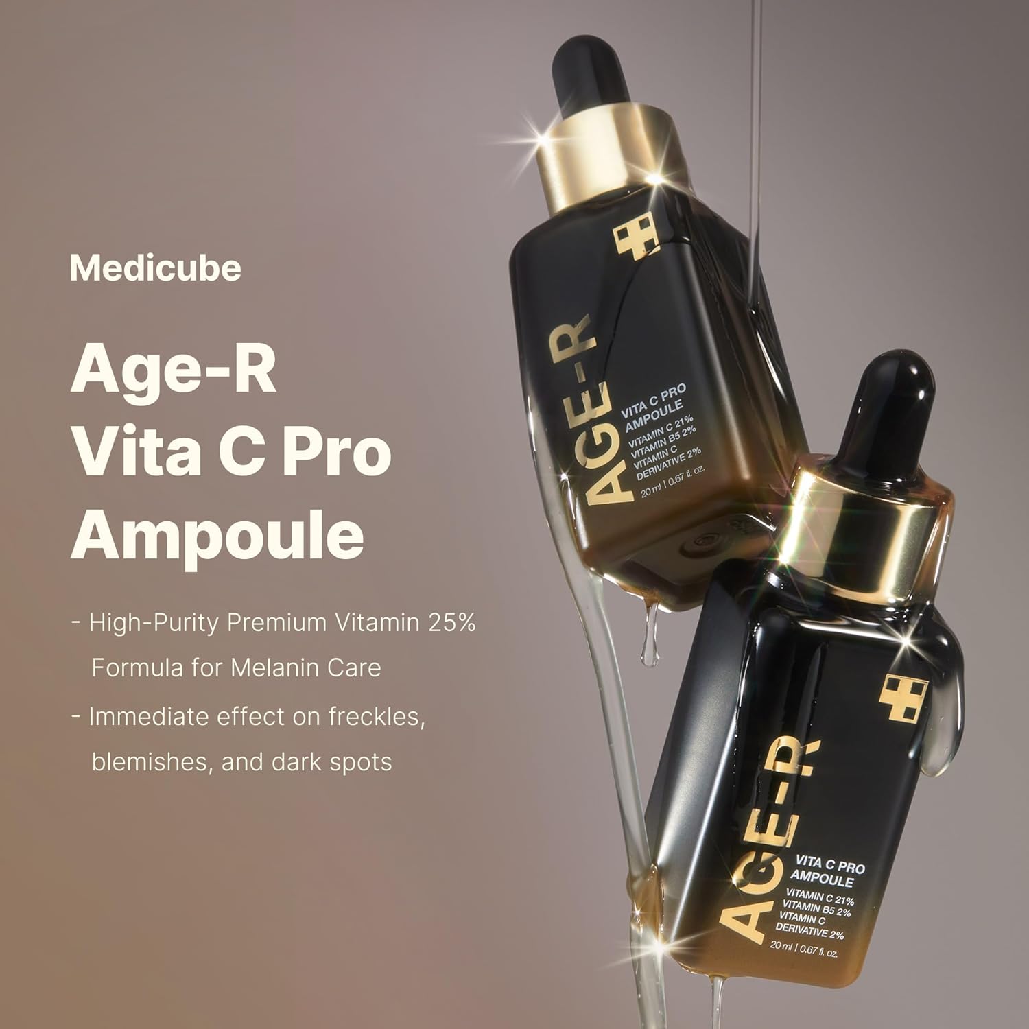 Medicube,Serum,Brightening,non-sticky formula,Lightweight,Vitamin C Serum,fast-absorbing,Makeupstashpk