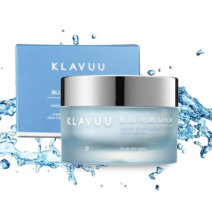AQUA CREAM, Cooling Effect , Light Weight Texture, Hypoallergenic , Soothing ,  Wrinkle Care Cream , Niacinamide Makeupstashpk