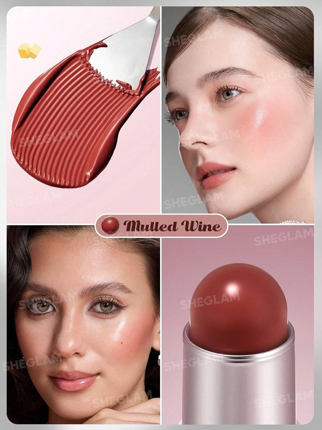 Highly Pigmented Blush , Blendable Blush , Radiant Glow Makeup , Cream Blush , Long-Lasting Blush , Makeupstashpk
