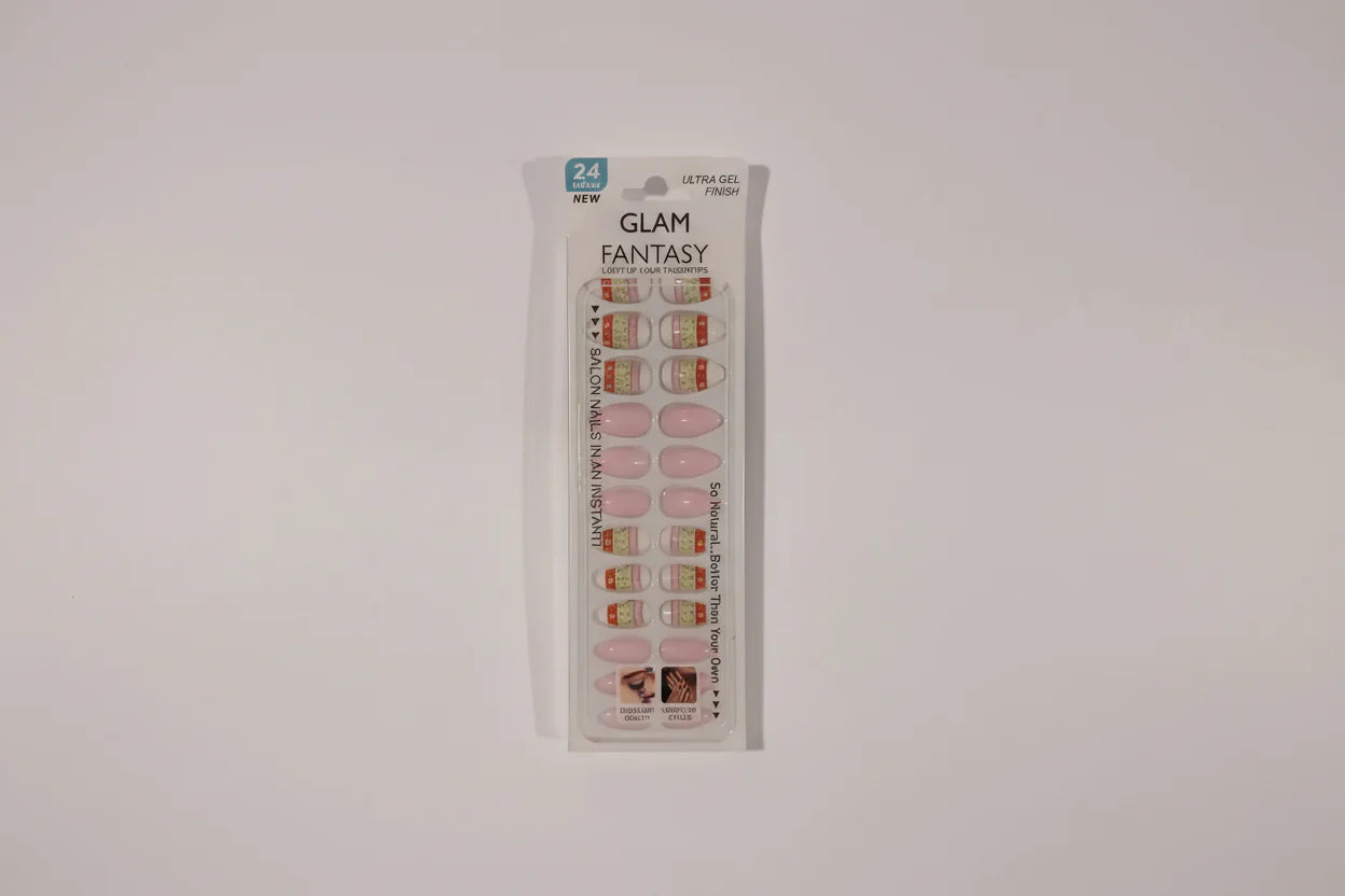Salon Quality ,  Artificial  , Nail Set , Press on nails , Fashion nails , Makeupstashpk