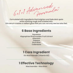 5% Niacinamide , Mini Brightening Serum ,  Dark Spot , Glow Serum , Makeupstashpk
