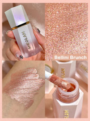 Glow Bloom highlighter ,liquid  , champagne shimmer , radiant face , cream liquid illuminator , long lasting , Makeupstashpk
