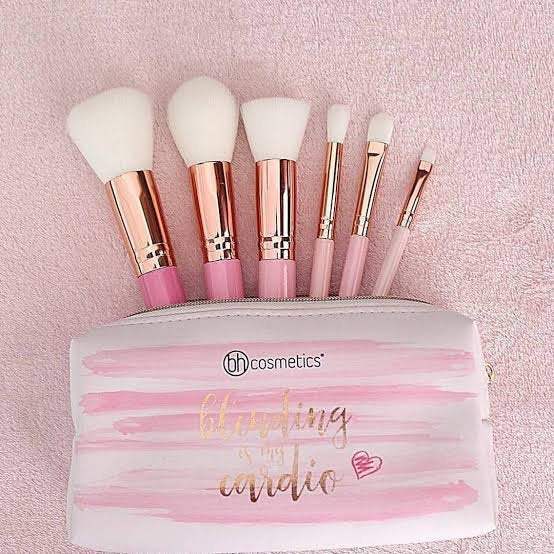 BH Cosmetics Mini Pink Perfection 6 Piece Brush Set
