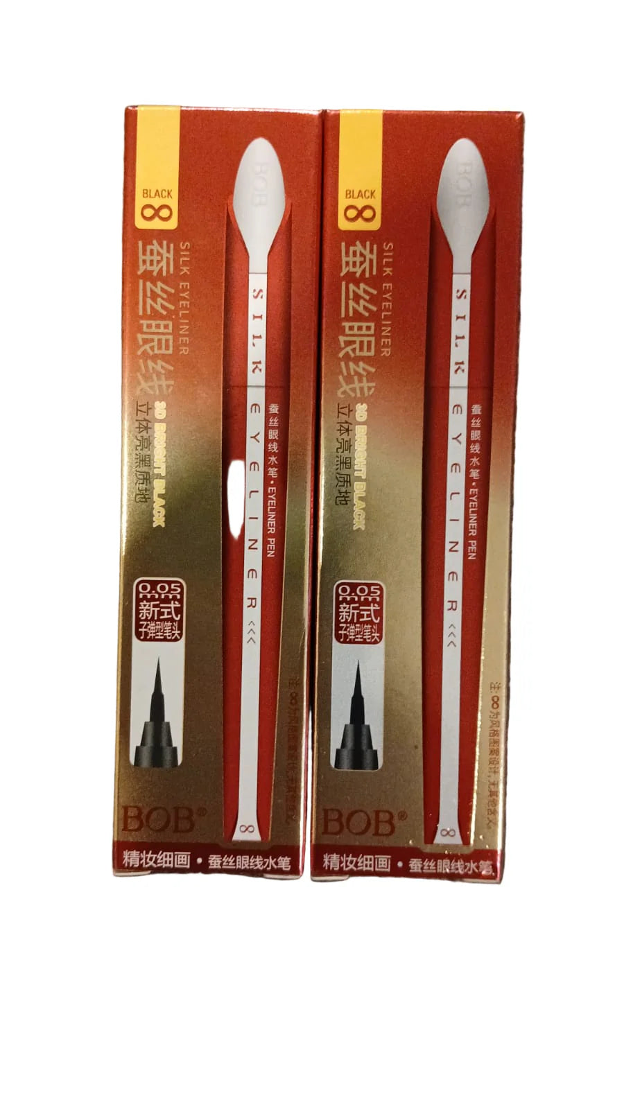 BOB Silk Unlimited Eyeliner Gel Pen 3D Super Black – Waterproof Long-Lasting Eye Liner