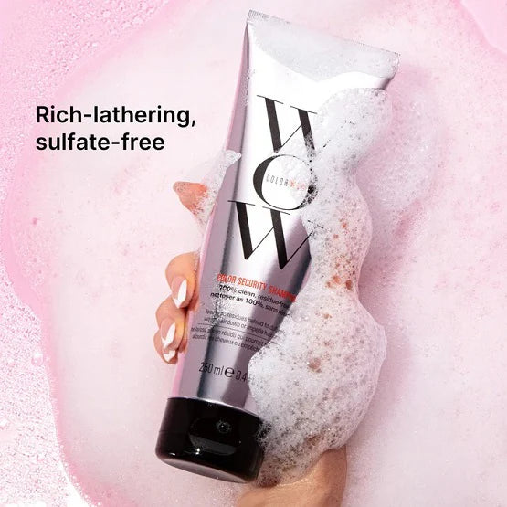 Color Wow Color Security Shampoo 250ml – Sulfate-Free, Color-Safe Shampoo for Shiny, Healthy Hair