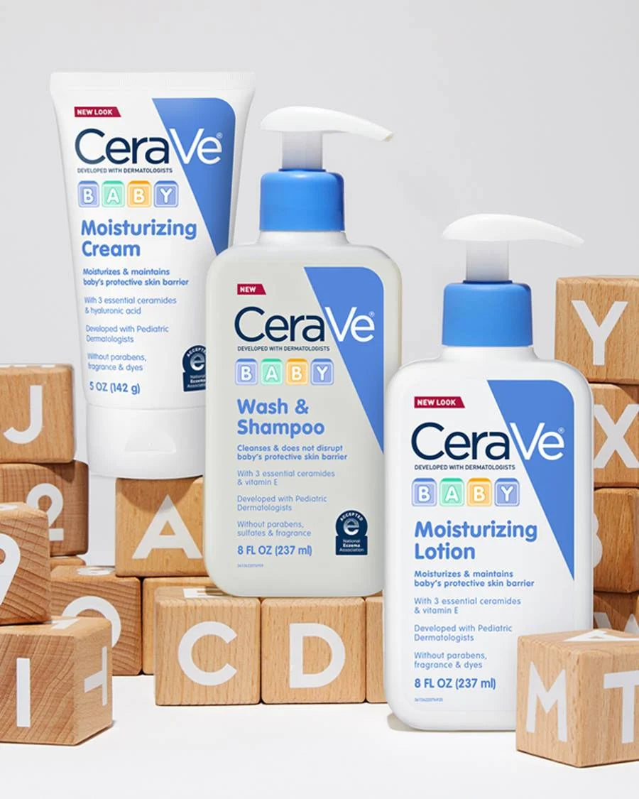 CeraVe Baby Moisturizing Lotion 236ml – Gentle Hydrating Lotion for Sensitive Baby Skin