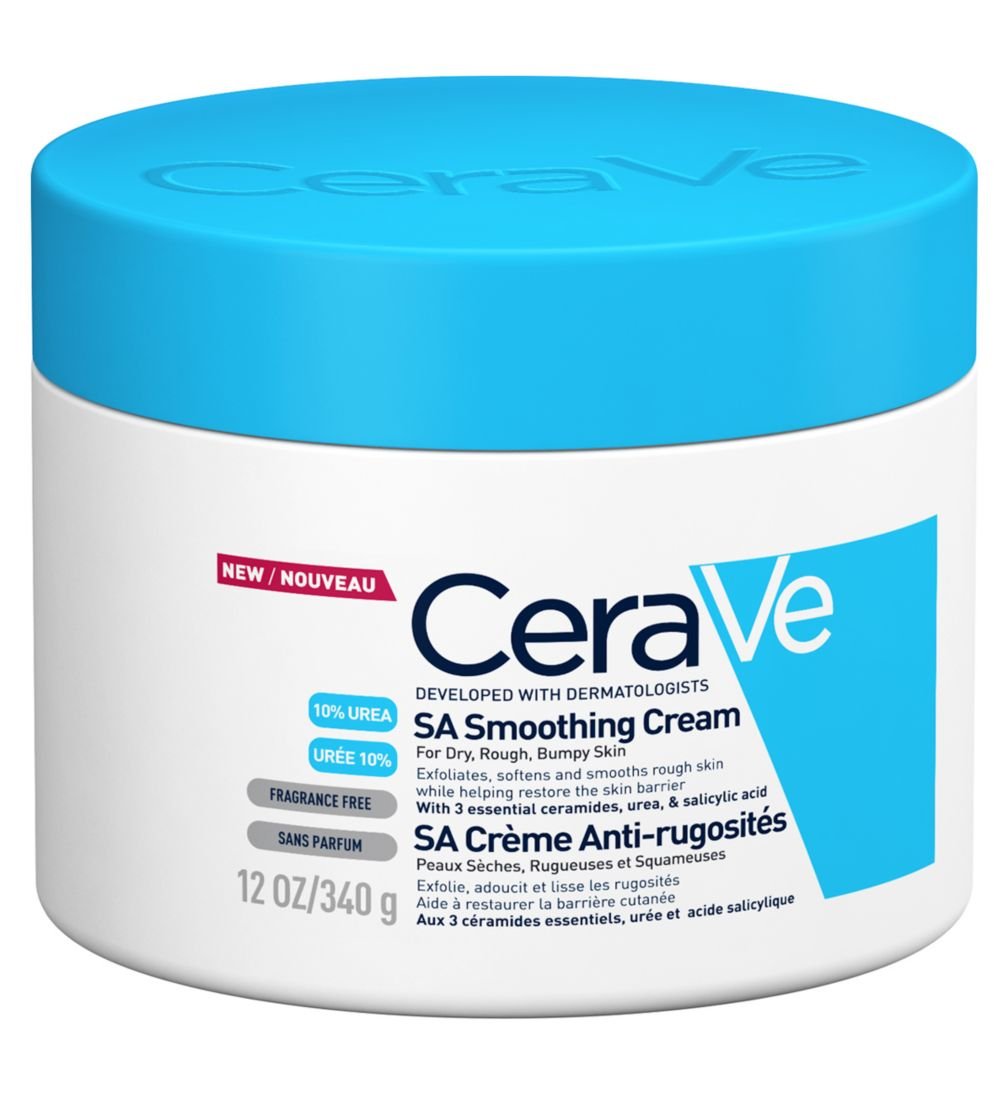 CeraVe,Smoothing Cream,Cerave Skincare,SA Body Cream,Body Cream for Bumpy Skin,Makeupstashpk