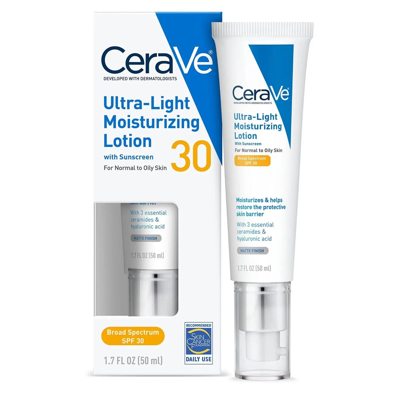 Moisturizing Lotion ,Oil-Free  , Face Moisturizer , Sunscreen, Skincare Products , Lightweight ,  Moisturizer spf , Makeupstashpk