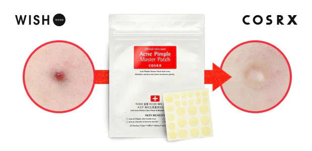 COSRX Acne Pimple Master Patch (24 Patches) – Hydrocolloid Spot Treatment for Fast Acne Healing