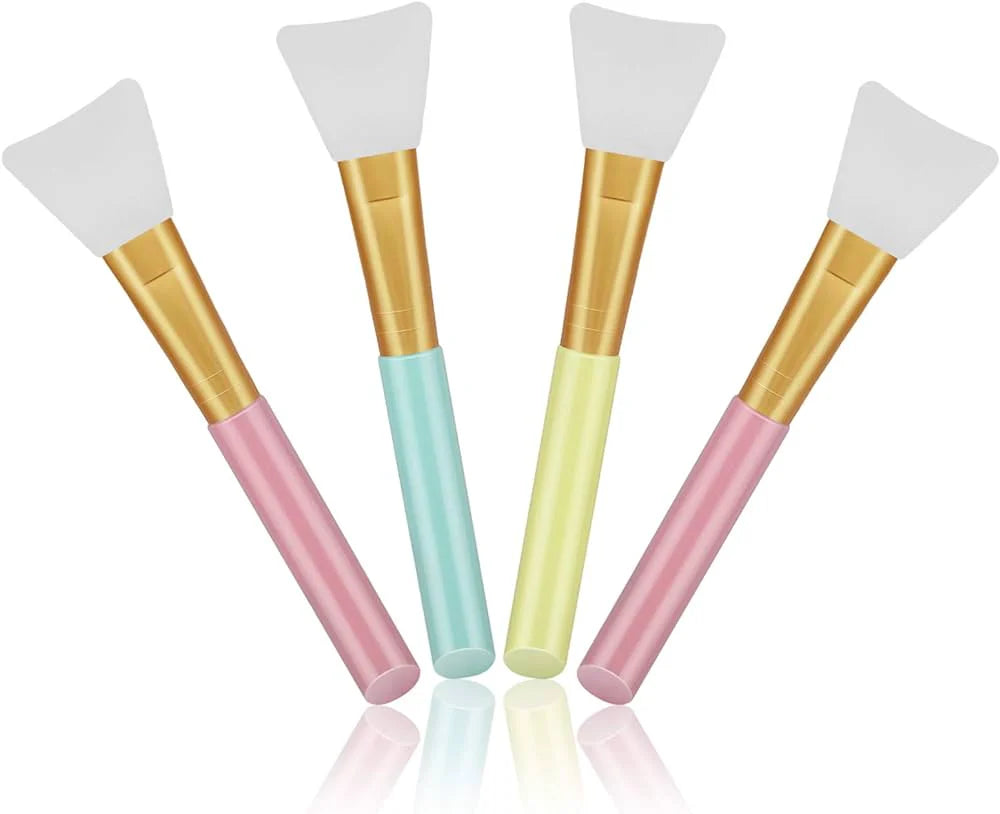 Soft , Flexible  , Facial Mask Applicator ,  Tool , Silicone Brush , Makeupstashpk